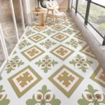 Tapis de balcon extérieur, design élégant pour espaces extérieurs