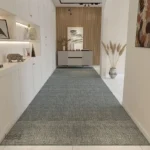 Tapis de couloir long élégant et moderne