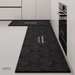 Tapis de cuisine chic en vinyle pour un intérieur élégant