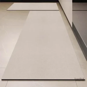 Tapis en vinyle pour cuisine, design élégant et pratique