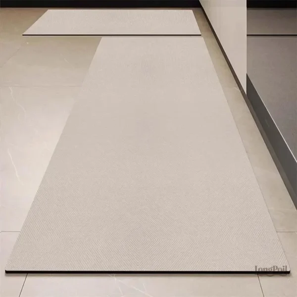 Tapis en vinyle pour cuisine, design élégant et pratique