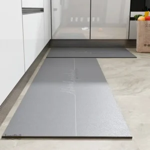 Tapis de cuisine en vinyle élégant et résistant