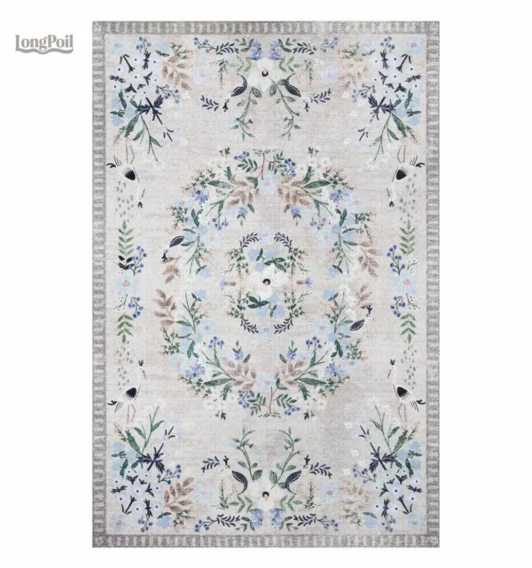tapis-de-fleurs-1 Tapis de Fleurs coloré pour décoration intérieure