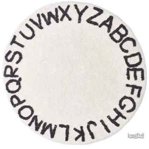 Tapis de jeu avec lettres de l'alphabet colorées pour enfants