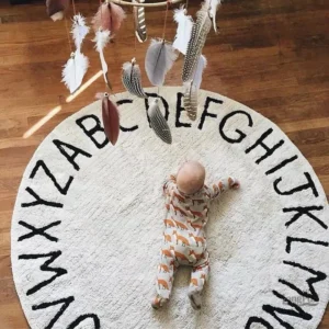 Tapis éducatif alphabétique idéal pour l'apprentissage précoce