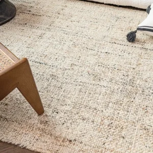 Tapis en laine haut de gamme, design élégant et chaleureux