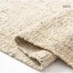 Tapis en laine naturel, parfait pour la décoration intérieure