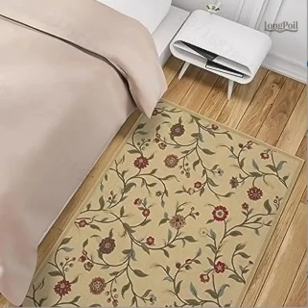 Tapis à fleurs pour une décoration chaleureuse et accueillante