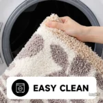 Tapis de salle de bain décoratif pour une touche moderne