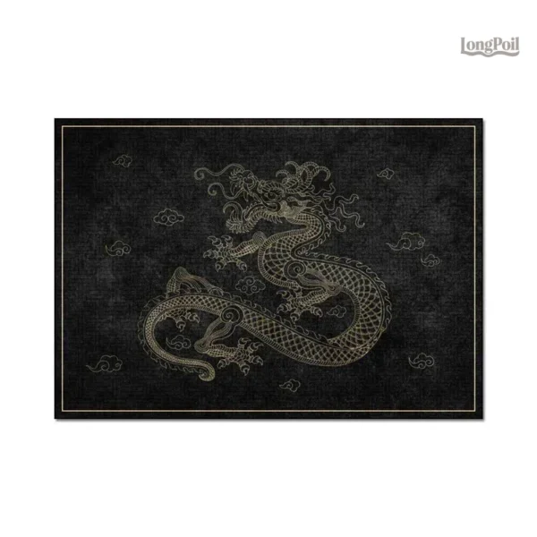 tapis-de-salon-chinois-1 Tapis Chinois élégant pour le salon, design traditionnel