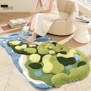 Tapis design avec motifs contemporains