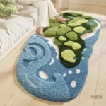 Tapis de salon au style épuré et raffiné