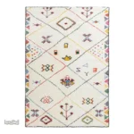 Tapis de Salon Ethnique au design unique et coloré