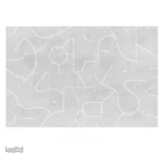 Tapis de salon moderne au design contemporain