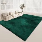 Tapis de Salon Vert élégant pour un décor moderne
