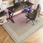 Tapis de sol de bureau confortable et moderne pour espace de travail