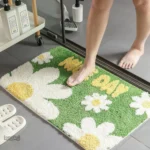 Tapis de bain doux, confortable et absorbant l'eau