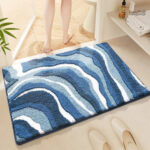 Tapis de bain facile d'entretien et durable