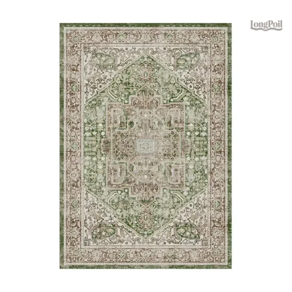 Tapis déco rétro au design vintage élégant