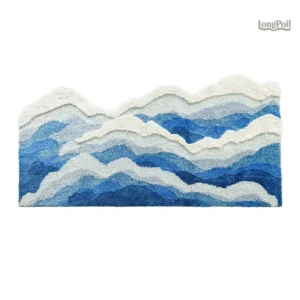 Tapis de Descente de Lit au Design Élégant