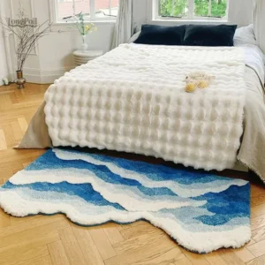 Tapis de lit moderne pour une touche stylée