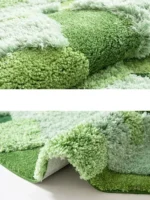 Tapis contemporain aux teintes variées pour décoration intérieure