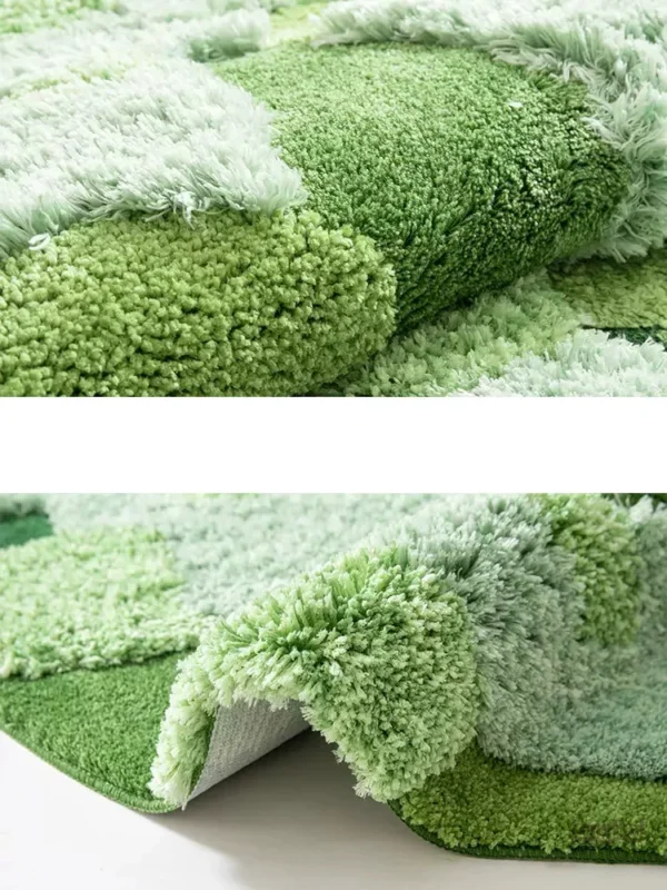 Tapis contemporain aux teintes variées pour décoration intérieure
