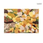 Tapis design avec texture douce et agréable au toucher