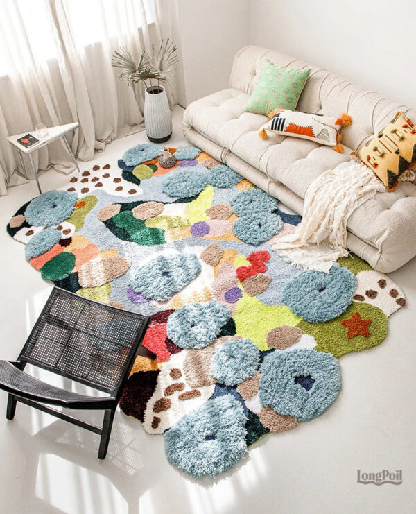 Tapis design élégant pour un style raffiné