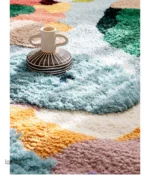 Tapis créatif avec un design artistique distinctif
