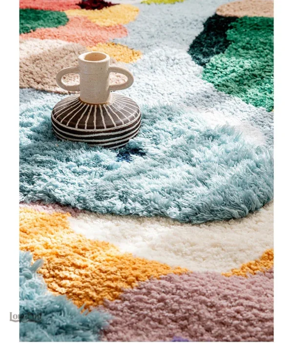 Tapis créatif avec un design artistique distinctif
