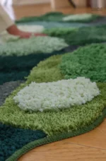 Tapis design aux couleurs tendance