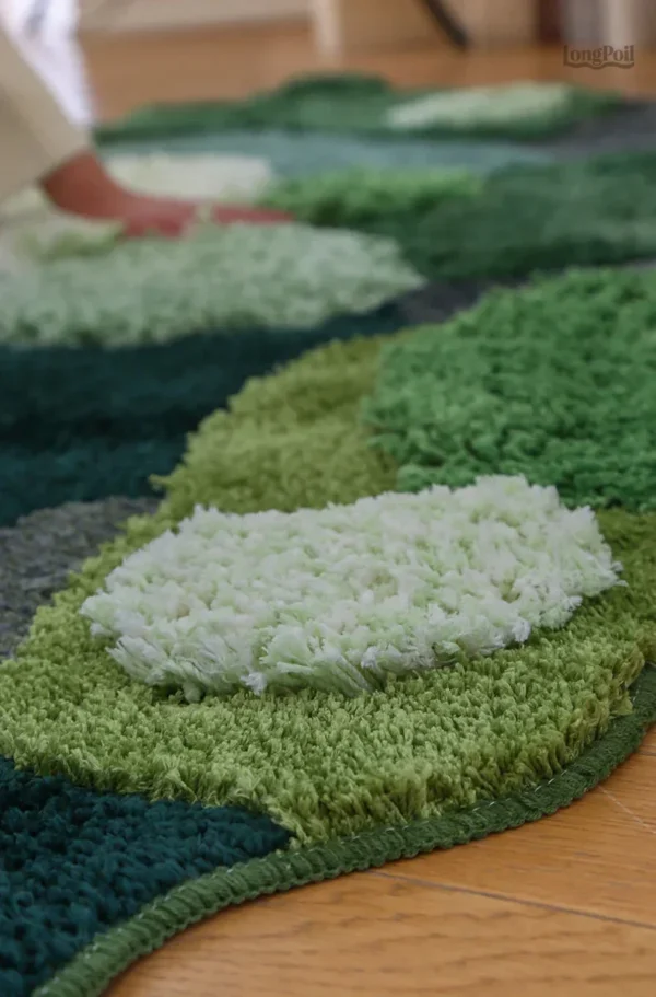 Tapis design aux couleurs tendance