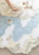 Tapis moderne pour une ambiance chaleureuse dans le salon