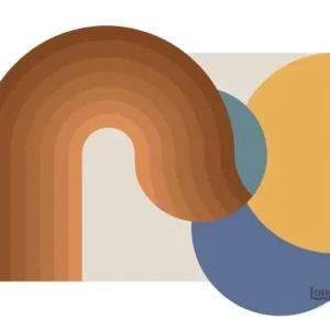 Tapis en forme irrégulière Diforme, design unique et moderne