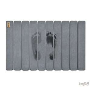 Tapis douche en diatomite absorbant et anti-glissant