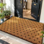 Tapis en Coco résistant, parfait pour les entrées et couloirs