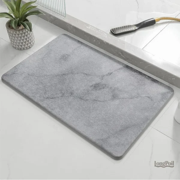 Tapis Diatomite absorbant et anti-dérapant
