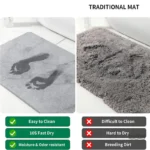 Tapis en Diatomite antidérapant pour sécurité