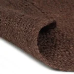 Tapis jute tressé, style bohème et chaleureux