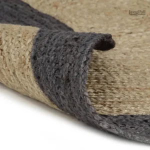 Tapis jute rond pour une décoration chaleureuse