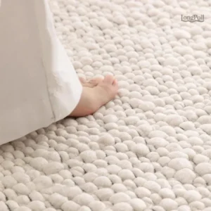 Tapis en laine naturel pour une ambiance chaleureuse