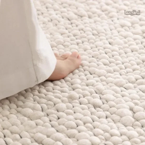 Tapis en laine naturel pour une ambiance chaleureuse