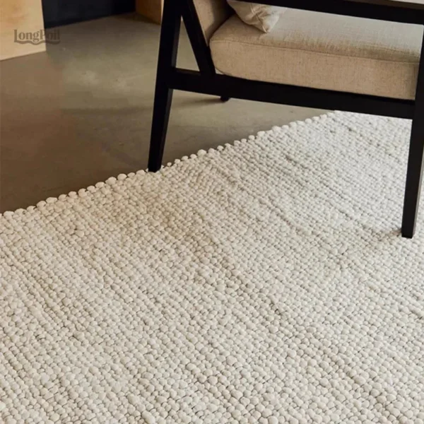 Tapis en laine tissé à la main, style contemporain