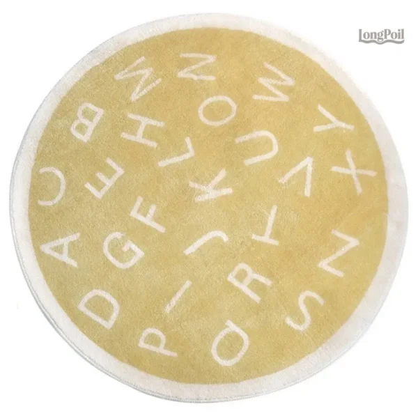 Tapis en mousse avec lettres de l'alphabet pour enfants