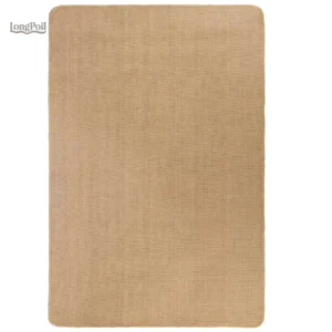 Tapis en jute naturel, style simple et élégant