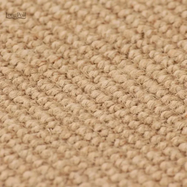 Tapis jute tissé, idéal pour décoration intérieure
