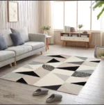 Tapis doux en velours, idéal pour un confort optimal