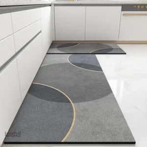 Tapis vinyle pour cuisine, design pratique et moderne