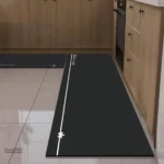 Tapis vinyle pour cuisine au design moderne